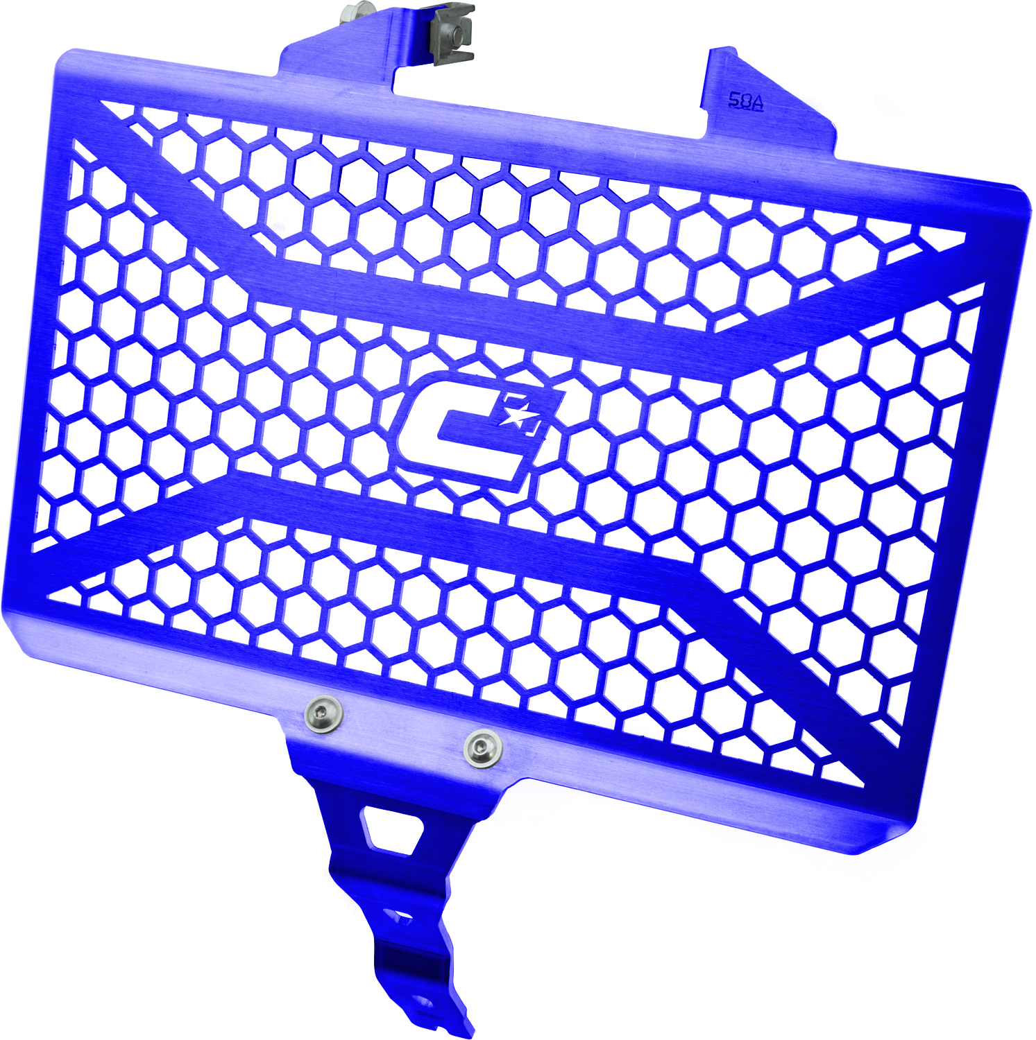 Crosspro front radiator guard (blue) Honda NC750X (16-25)