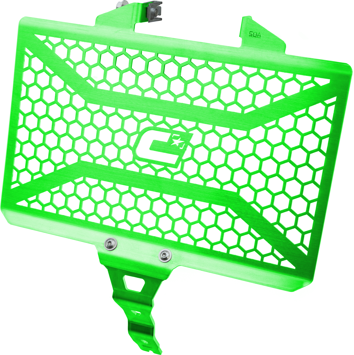 Crosspro front radiator guard (green) Honda NC750X (16-25)