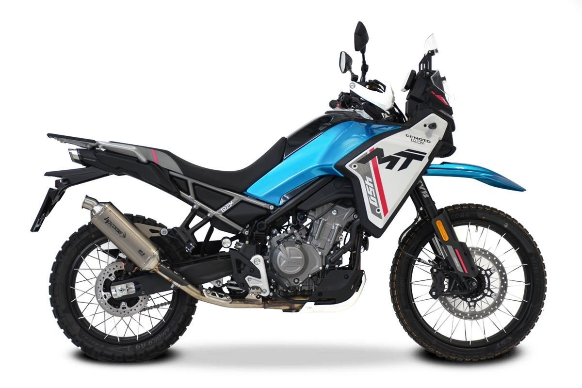 HP Corse SP-2 Short Titanium глушитель Honda CF Moto 450 MT (24-25)