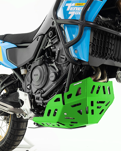 Crosspro alumiiniumist mootorikaitse (roheline) Yamaha Tenere 700 mudelid (21-25)