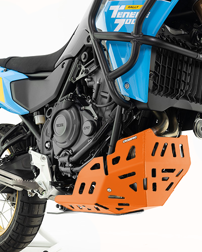 Crosspro alumiiniumist mootorikaitse (oranž) Yamaha Tenere 700 mudelid (21-25)