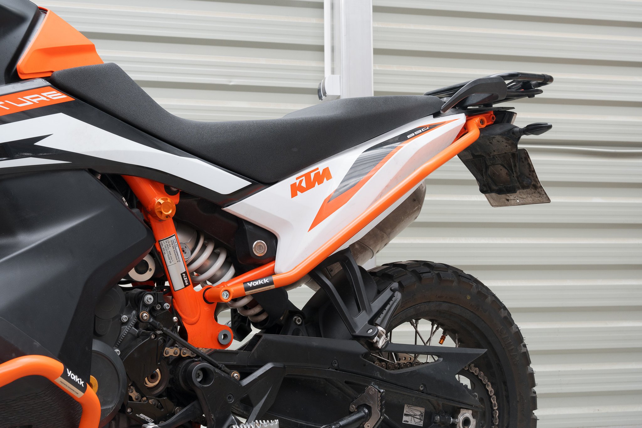 Yakk EXP tagumised kukkumisrauad (oranž) KTM 790 Adventure (19-24), KTM 890 Adventure (20-25)