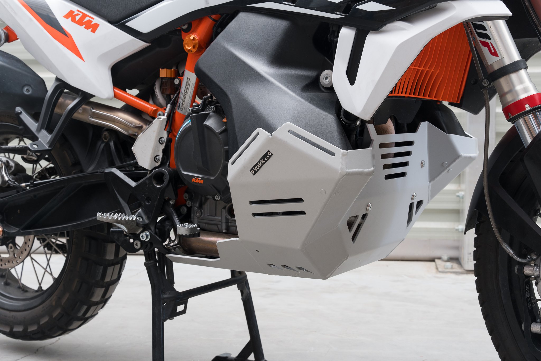 Yakk EXP защита двигателя (белый) для KTM 790 Adventure (19-25), KTM 890 Adventure (21-25)