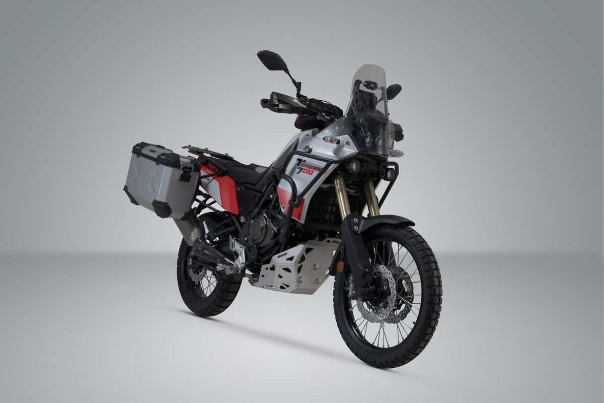 SW-Motech TRAX ADV aluminium case system (silver) 45/37L Yamaha Tenere 700 (19-)