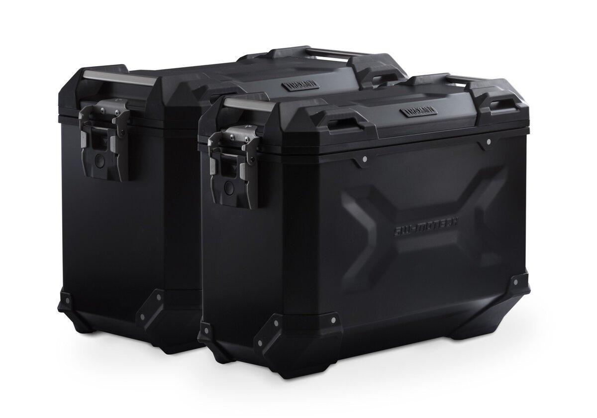 SW-Motech TRAX ADV aluminium case system (black) 45/37L Yamaha Tenere 700 (19-)