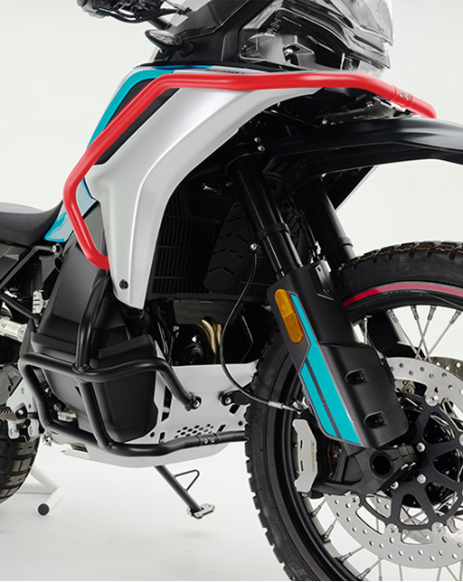 Crosspro алюминиевый верхний защитные (красный) дуги CF Moto 800 MT-X 2025