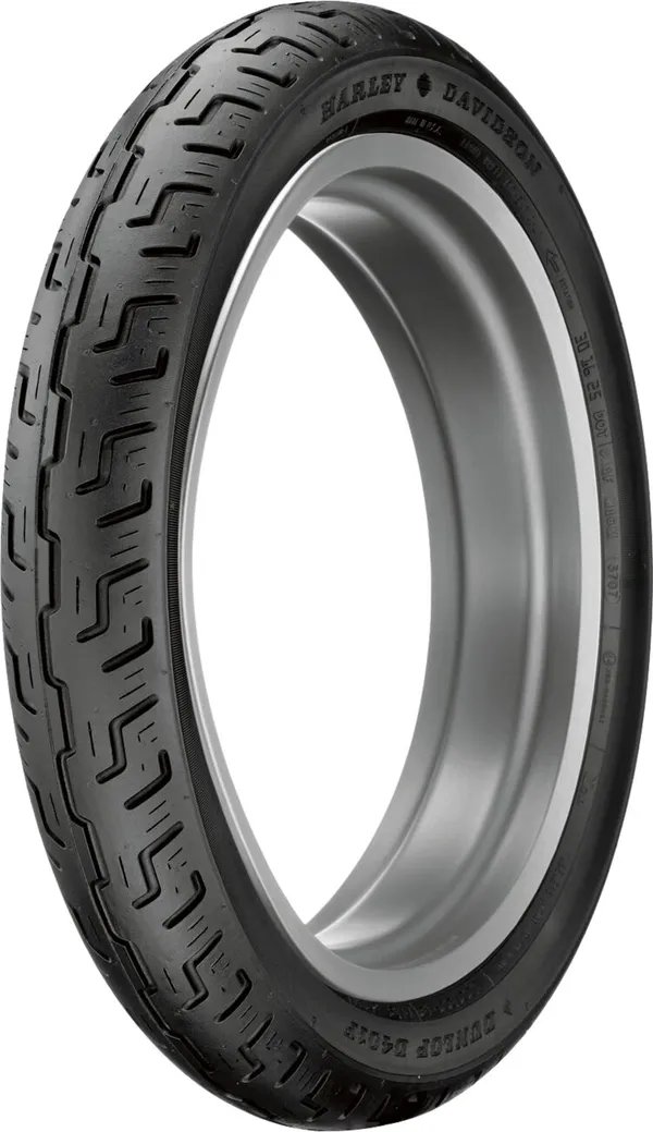 Dunlop D401 Black Wall 90/90-19 52H TL шина (657526)
