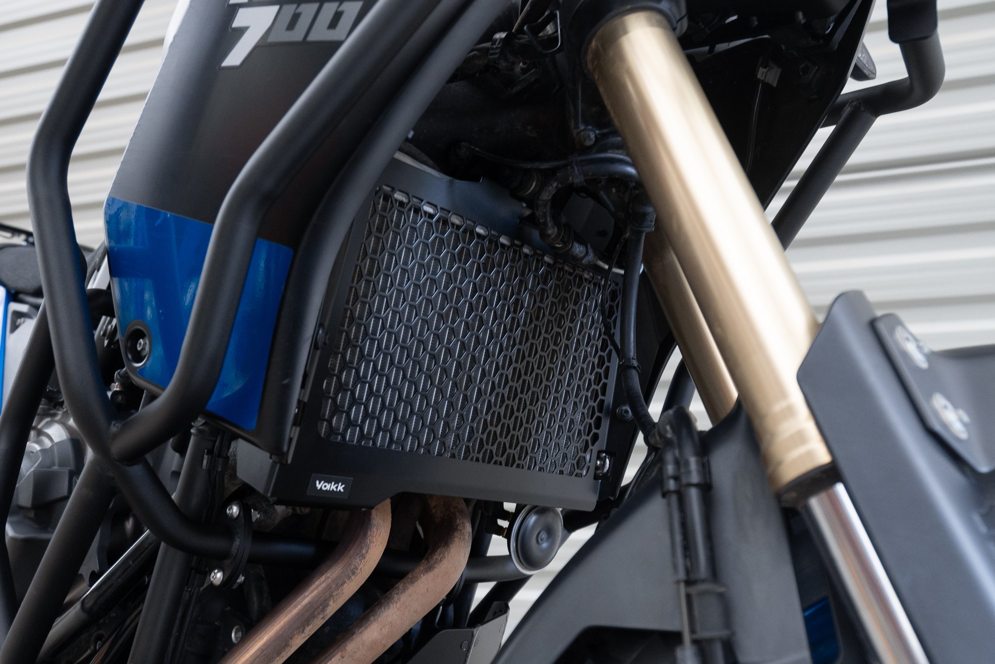 Yakk EXP radiaatori kaitse (must) Yamaha Tenere 700 / Rally / Explore / Extreme (19–24)