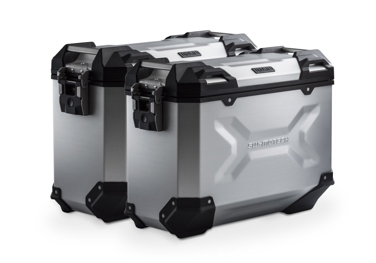 SW-Motech TRAX ADV küljekohvrite komplekt (hõbedane) 45/45L BMW R 1300 R / R 1300 RS (25-)
