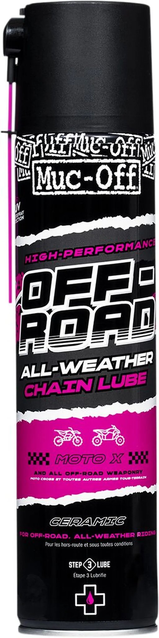 Muc-off offroad dry chain lube 400ml wet conditions