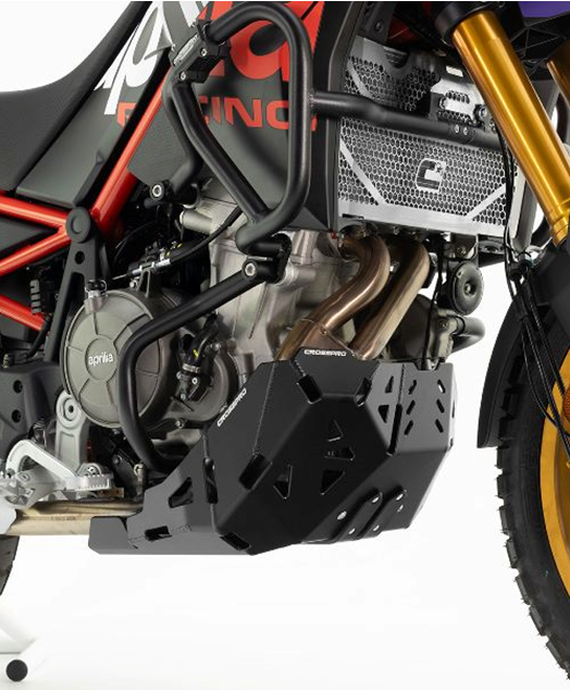 Crosspro alumiiniumist mootorikaitse (must) Aprilia Tuareg 660 / Rally (22-25)