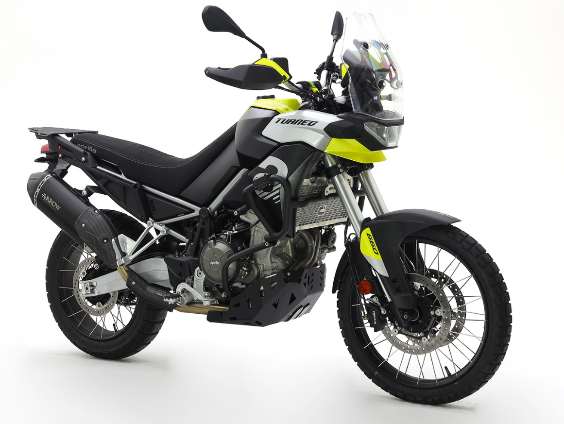 Crosspro Aluminium Engine Guard (matte black) Aprilia Tuareg 660 (22-25) / Rally 2025