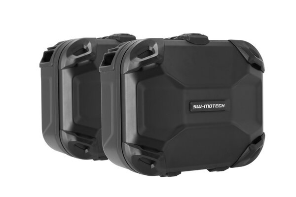 SW-Motech DUSC sivukotelosarja 33/33L (musta) KTM 125 SMC R, 250 Adv, 390 Adv