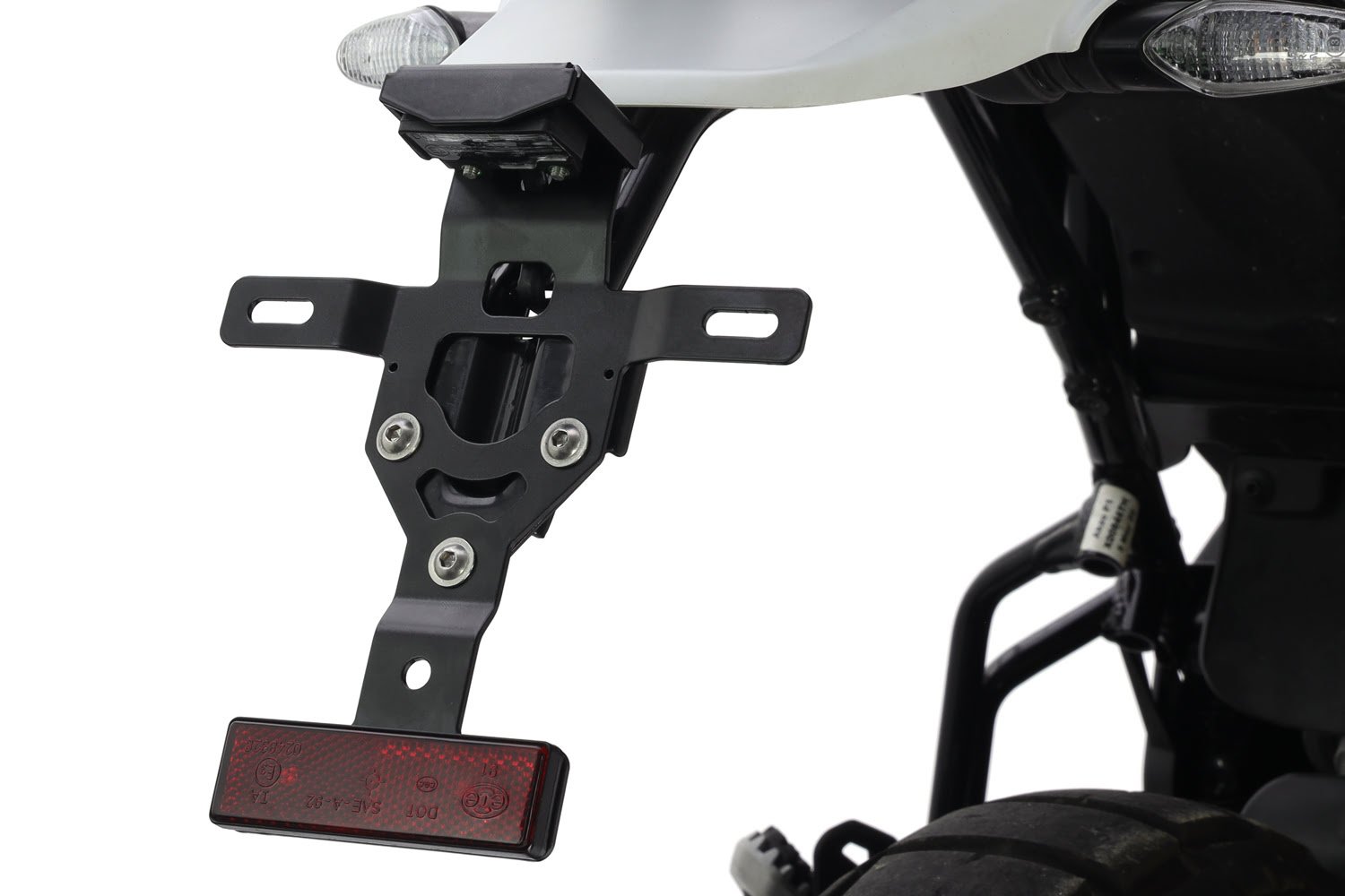 Crosspro rekisterikilven pidike (musta) Ducati DesertX (22-)