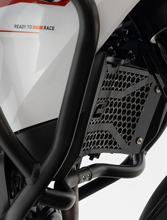 Crosspro radiaatorikaitse (must) KTM 390 Adventure X / R (25-)