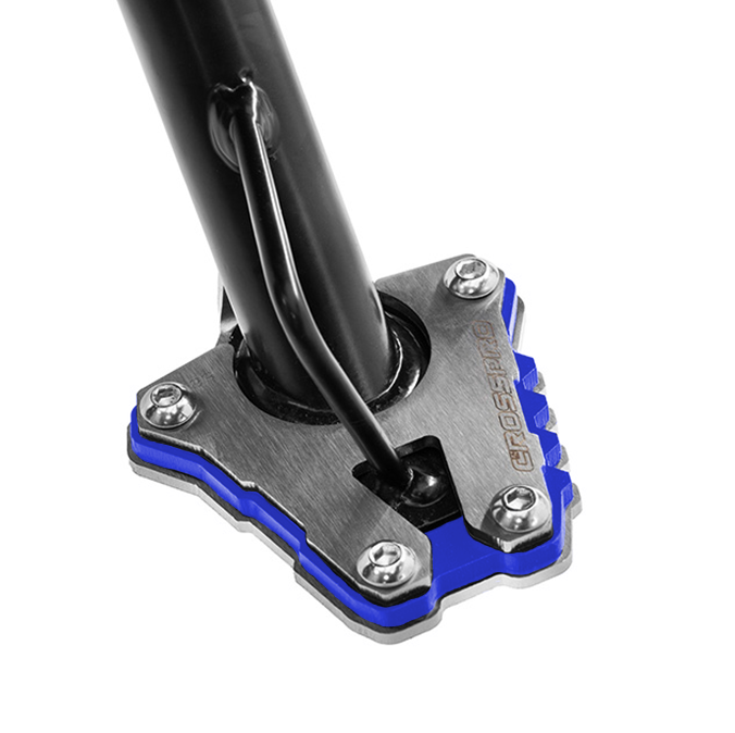 Crosspro seisujala laiendus (sinine / harjatud roostevaba teras) KTM 390 Adventure R / X (25-)