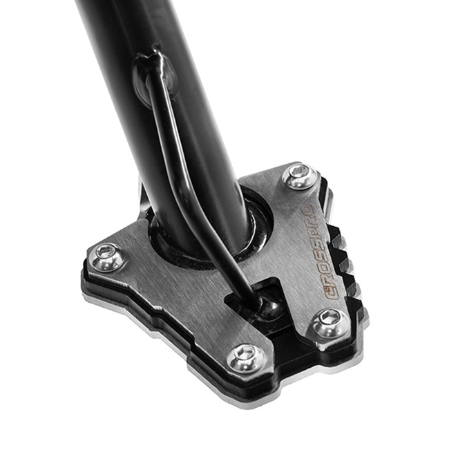 Crosspro seisujala laiendus (must / harjatud roostevaba teras) KTM 390 Adventure R / X (25-)