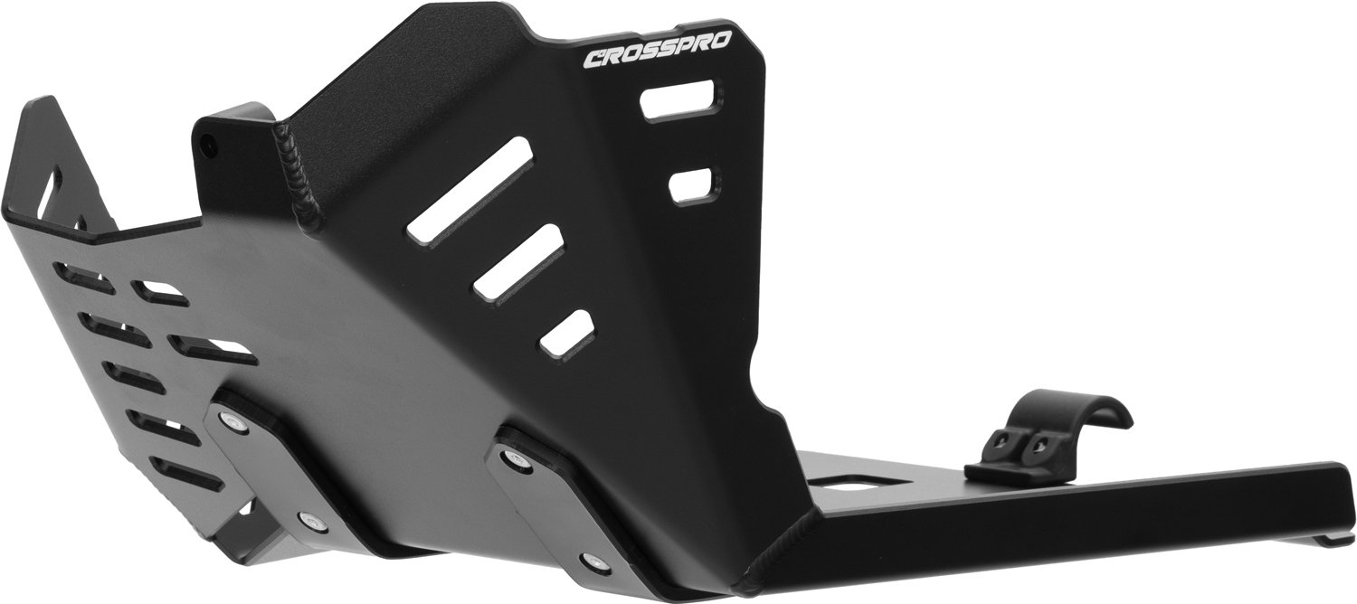 Crosspro Aluminium Trail Engine Guard (black) AJP PR7 650 Adventure (17-)