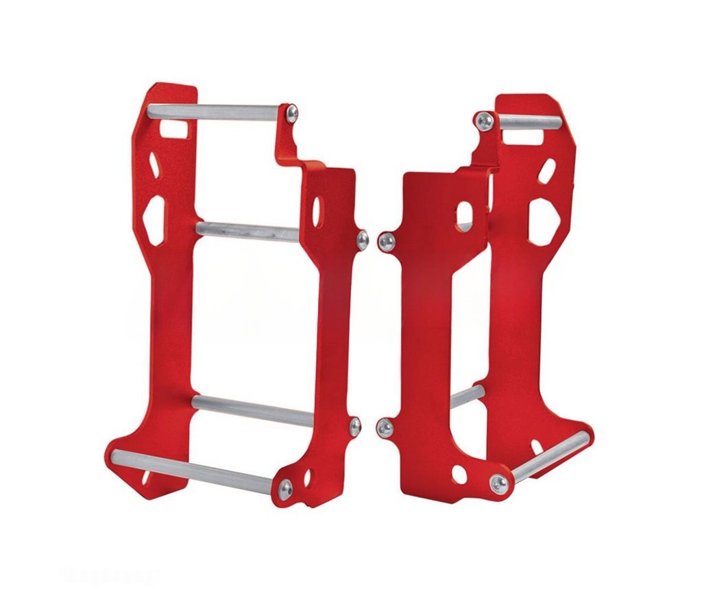 Crosspro radiator guard (red) AJP PR7 650 Adventure (17-)