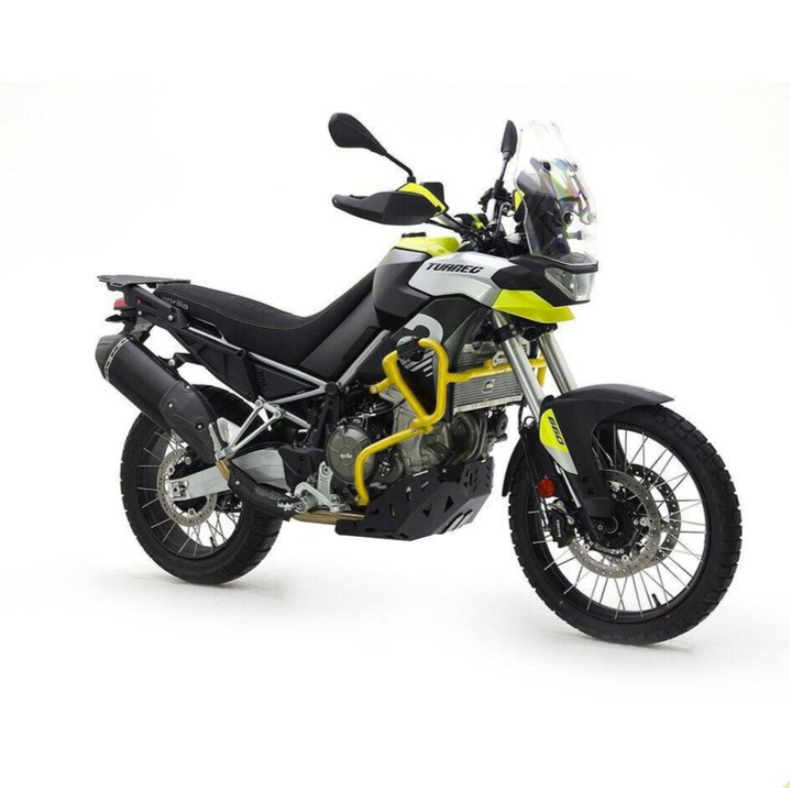 Crosspro alumiininen moottorinsuojarauta (keltainen) Aprilia Tuareg 660 (22-25) / Tuareg 660 Rally 2025
