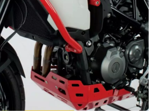 Crosspro Aluminium Trail Engine Guard (red) Benelli TRK 502 X (18-24) / Rieju Xplora 557 (25-)