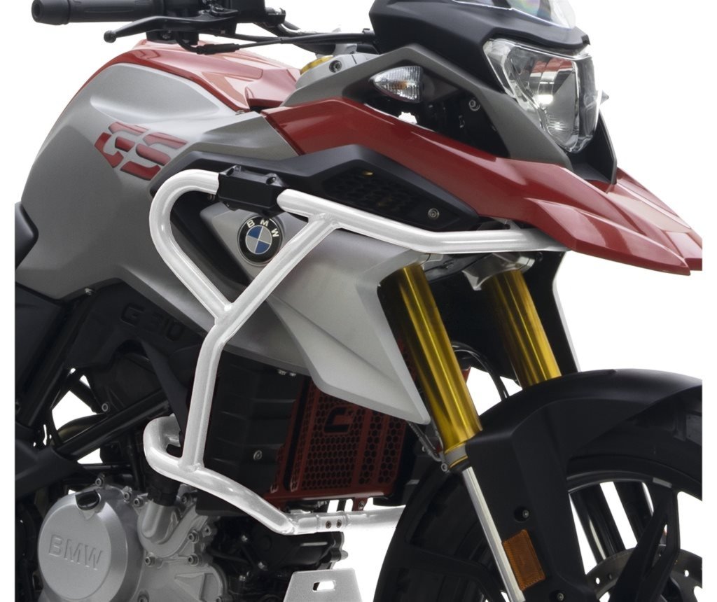 Crosspro alumiininen moottorinsuojarauta (valkoinen) BMW G 310 GS (16-23)