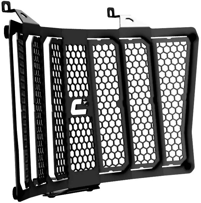 Crosspro radiator guard (black) for BMW F 850 GS Adventure (21-22)