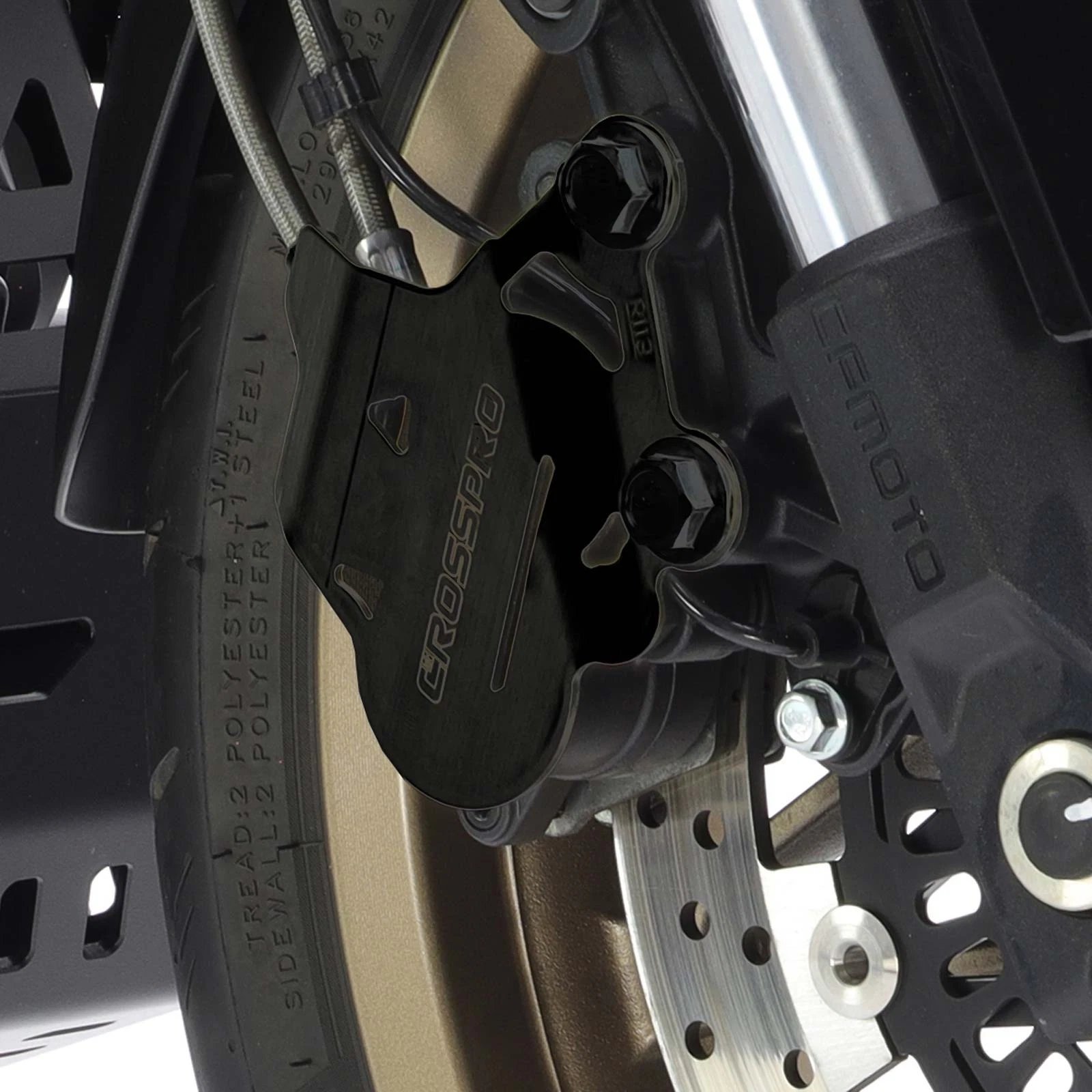 Crosspro Brake Calliper Guard (black) CF Moto 700 MT 2024