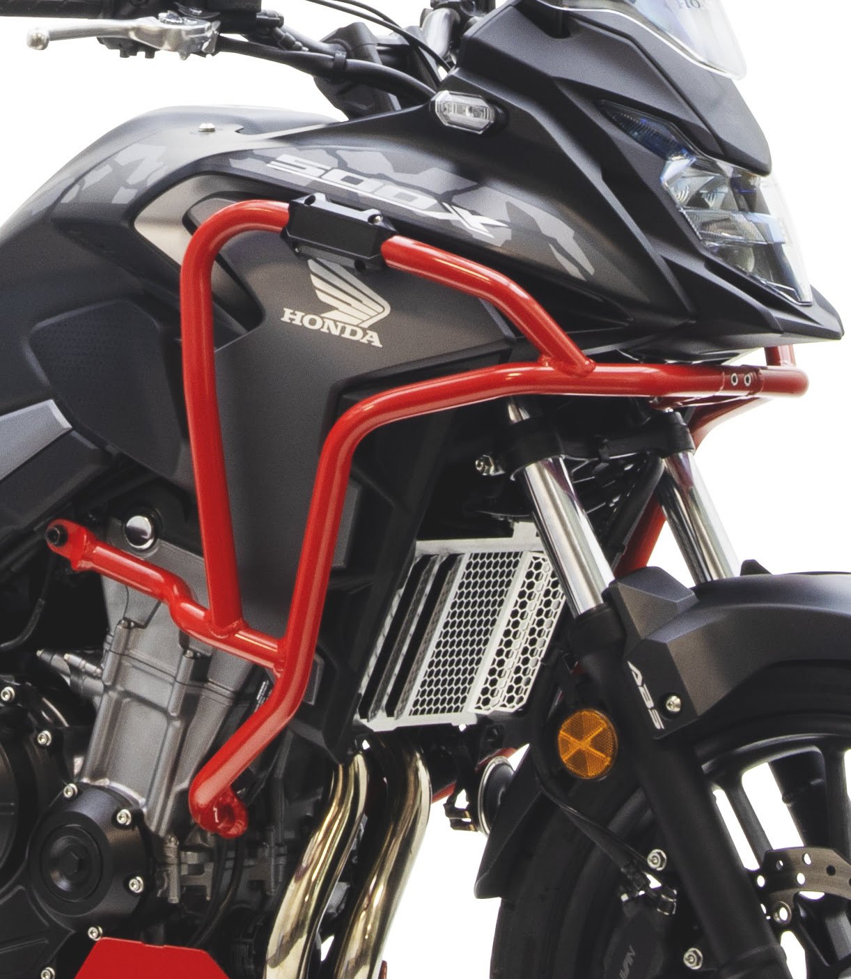 Crosspro moottorinsuojarauta (punainen) Honda CB 500 X (19-23)