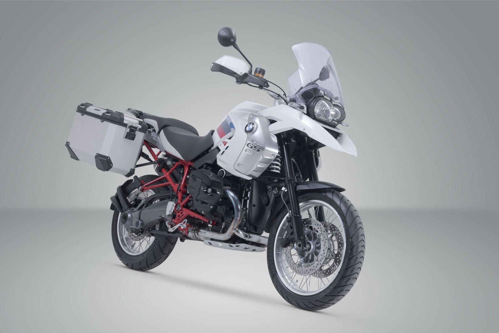 SW-Motech комплект кофров TRAX ADV (серебристый) BMW R 1200 GS (04-12)