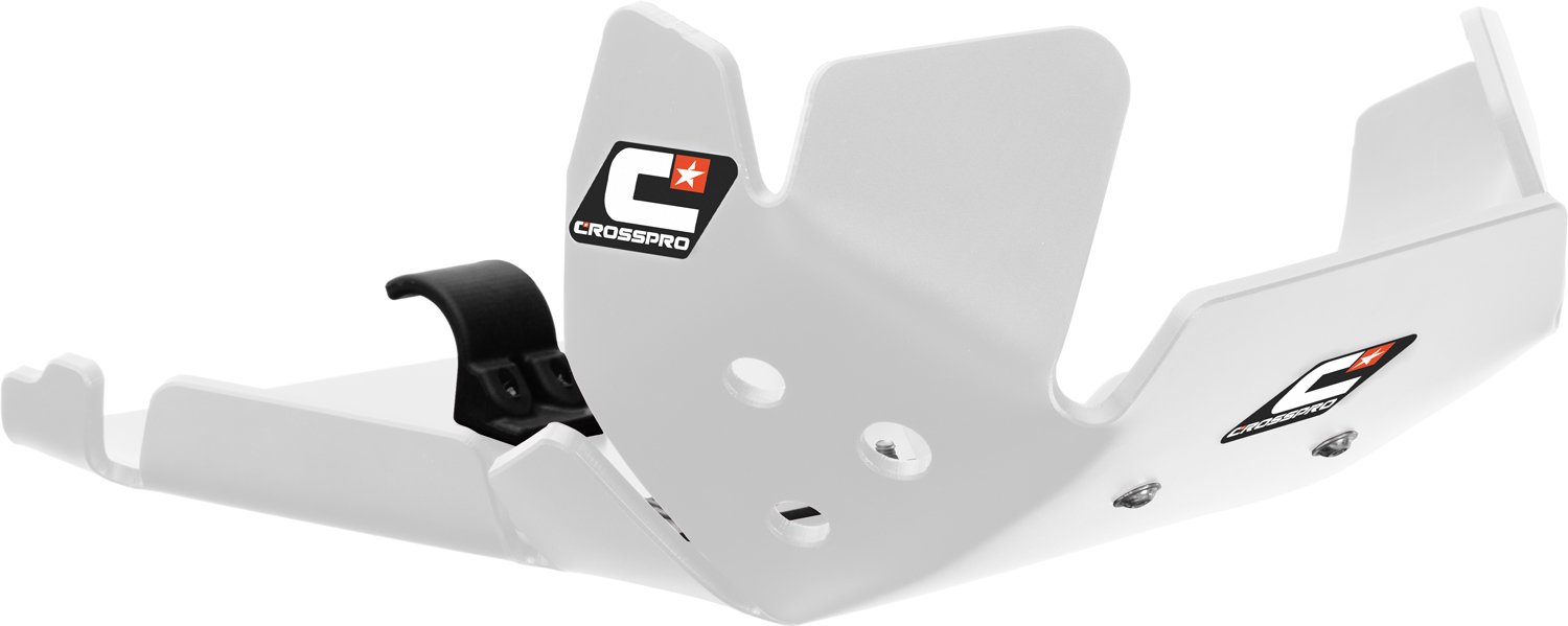 Crosspro DTC 6mm engine guard (white) Suzuki DR-Z 400 (10-)