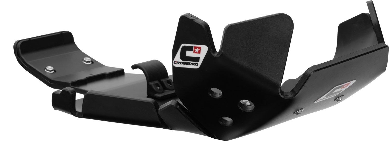 Crosspro DTC 8mm engine and link guard (black) Suzuki DR-Z 400 (10-)
