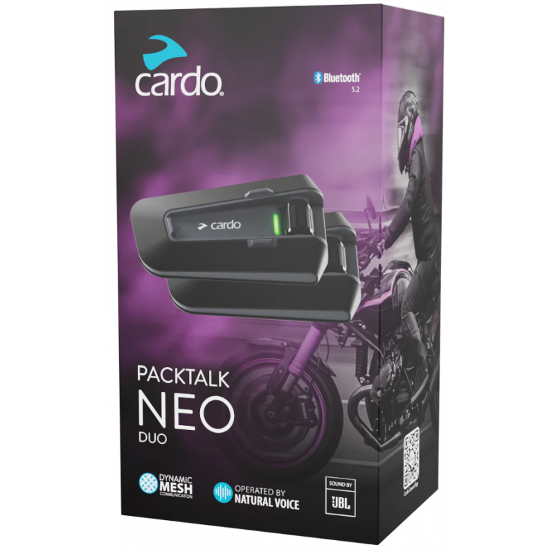 Cardo Packtalk NEO JBL handsfree-laite (DUO)