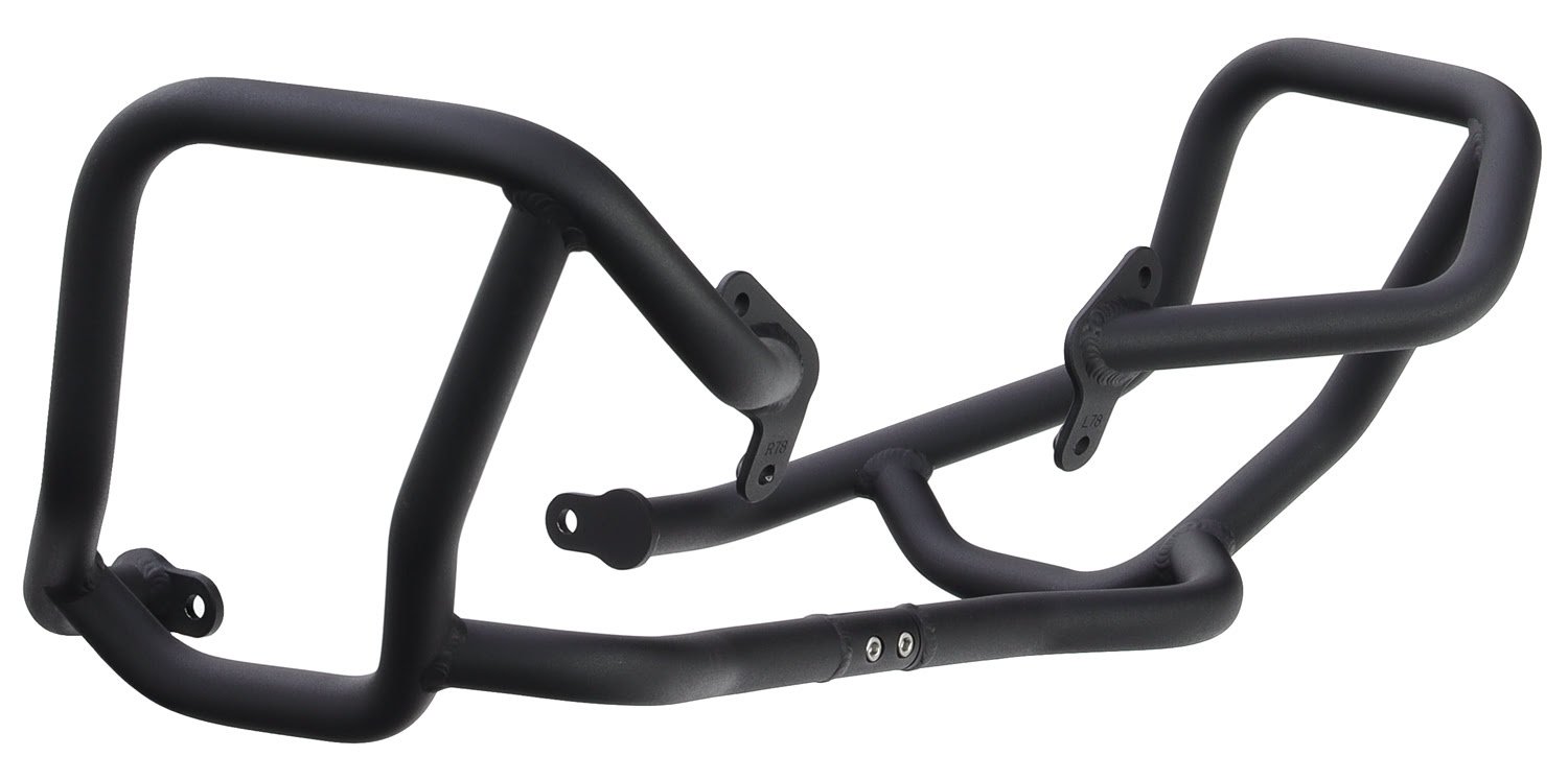 Crosspro Aluminium Lower Crash Bar (black) Husqvarna Norden 901 (22-), Compatible with OEM Skid Plate