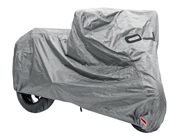 OJ mootorratta kate suurus XL (maxi scooter): 246 x 104 x 127 cm (hõbedane)