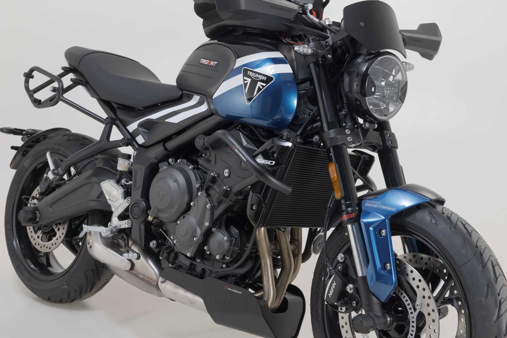 SW-Motech защитные дуги Triumph Trident 660 (21-) / 800 (25-)
