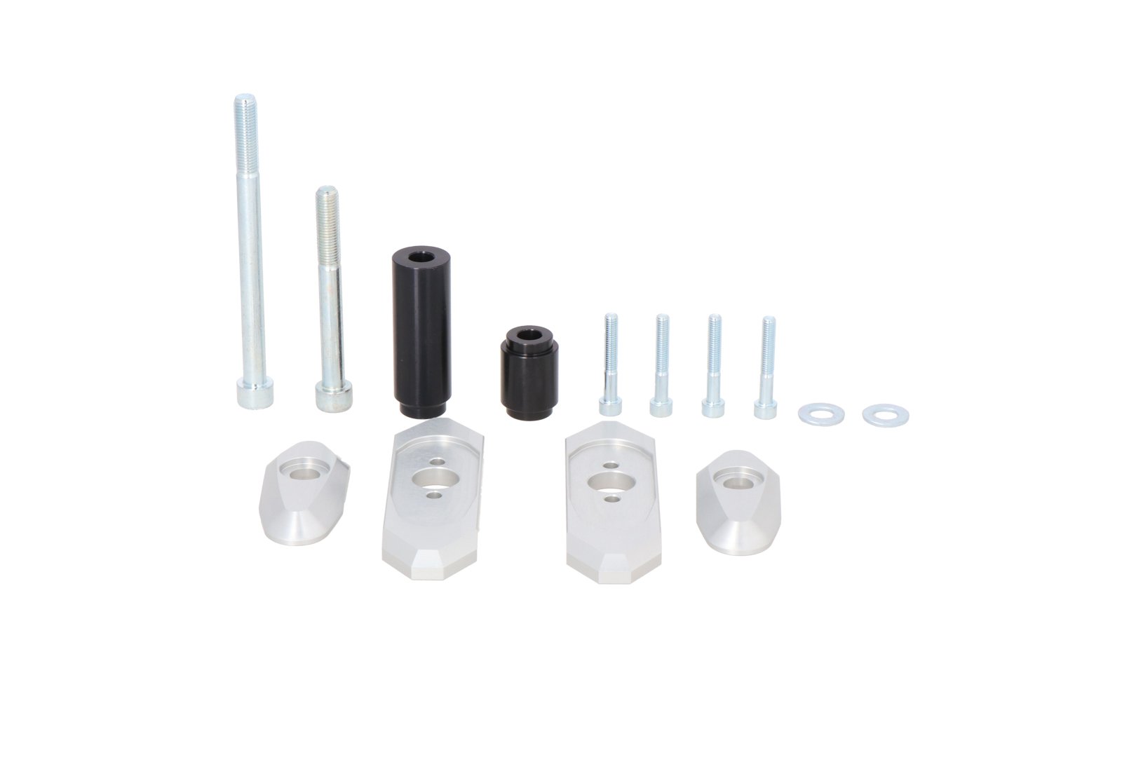 SW-Motech Mounting kit for frame slider (black) Yamaha Tracer 9 / GT (20-) / GT+ (22-)