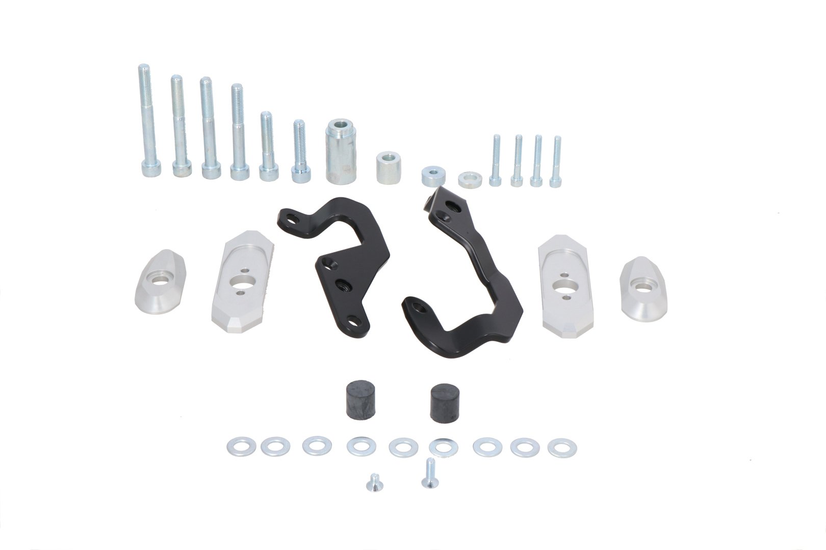 SW-Motech mounting kit for frame slider (black) Kawasaki Z 1000 SX (11-)