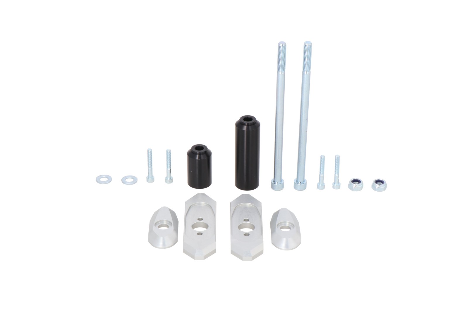 SW-Motech mounting kit for frame slider (black) Kawasaki Ninja 650 (17-)