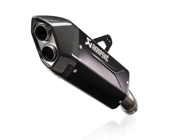 Akrapovic Slip-On summuti (hõbedane) Kawasaki KLE500 / SE (26-)