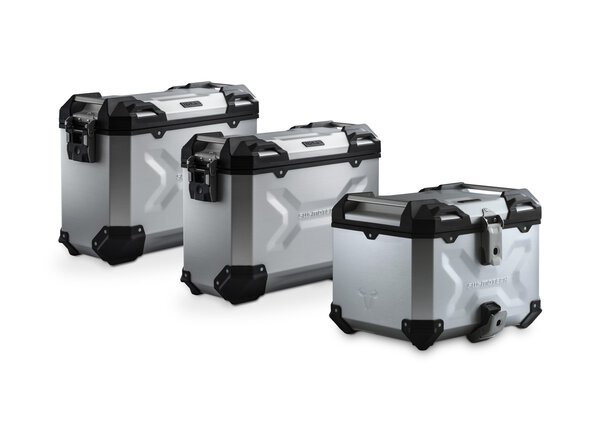 SW-Motech TRAX ADV комплект защитных принадлежностей (серебро) Kawasaki KLE500 / KLE500 SE (26-)