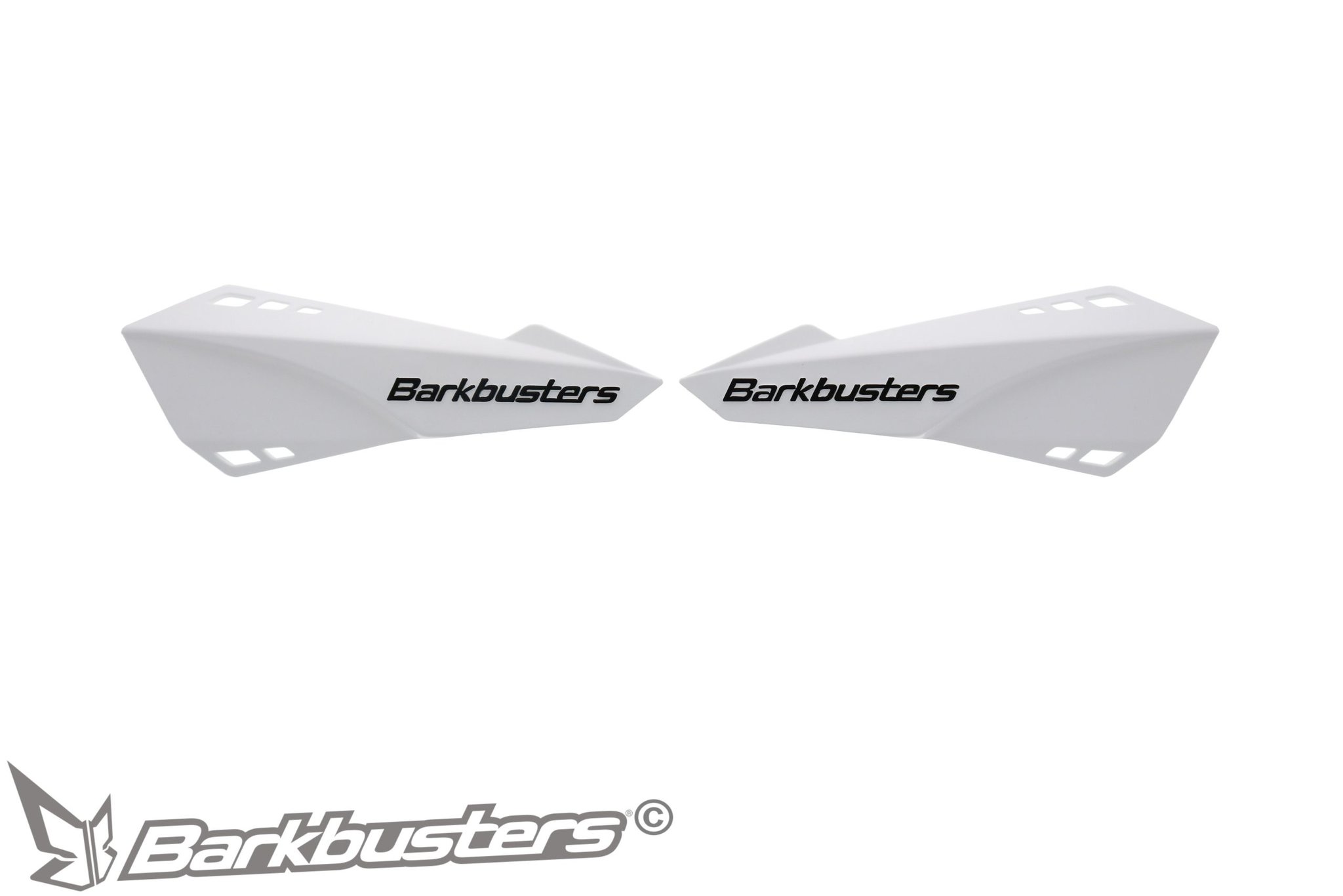 Barkbusters SABRE Handguard Replacement Plastics (White)