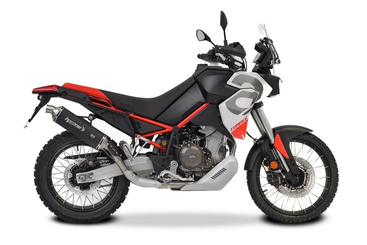 HP Corse SP-2 350 Titanium глушитель Aprilia Tuareg 660 (22-) (черный)