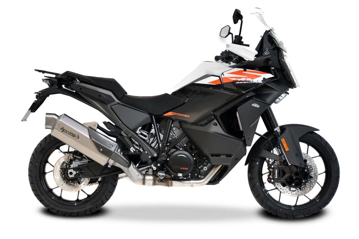 HP Corse 4-Track RR Titanium summuti KTM 1390 Super Adventure S/R (26-) (hõbedane)