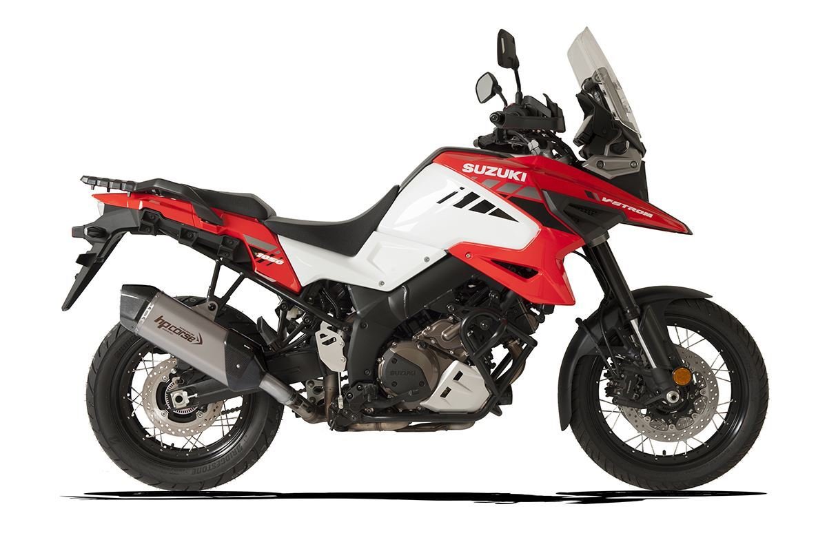 HP Corse SPS Carbon 350 Satin summuti Suzuki V-Strom 1050 (20-)