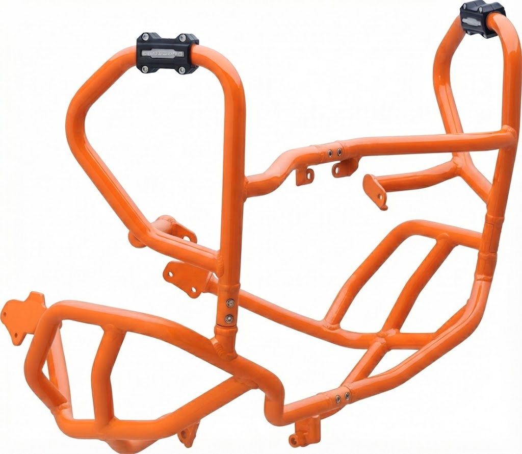 Crosspro alumiiniumist kukkumisraud (oranž) KTM Super Adventure R / S / S EVO (26-)