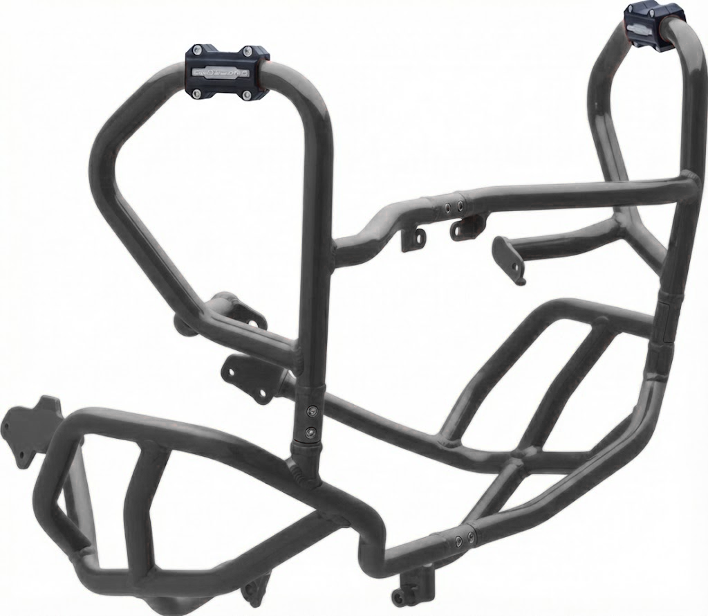 Crosspro alumiiniumist kukkumisraud (must) KTM Super Adventure R / S / S EVO (26-)