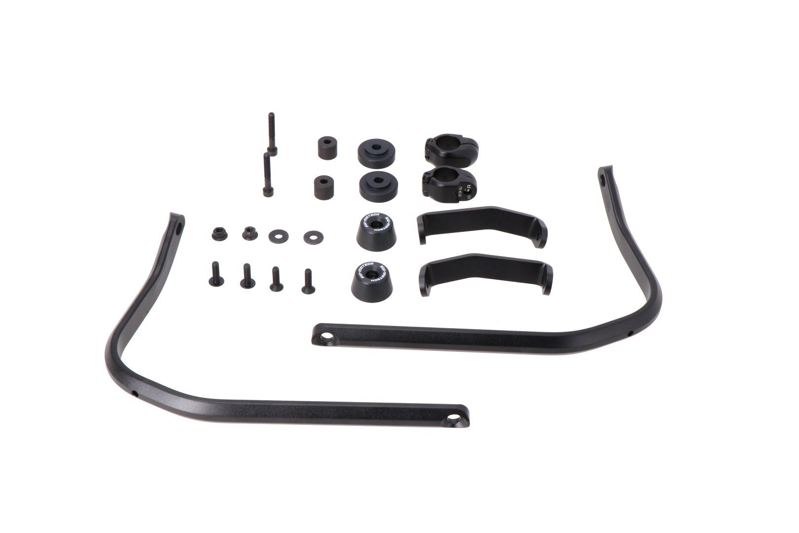 SW-Motech käekaitsmete kinnituste komplekt (must) Honda CRF300L, Triumph Scrambler 400X/XC