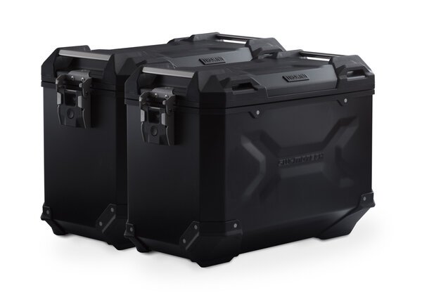 SW-Motech TRAX ADV küljekohvrite komplekt 45/45L (hõbedane) Kawasaki KLE500/KLE500 SE (26-)