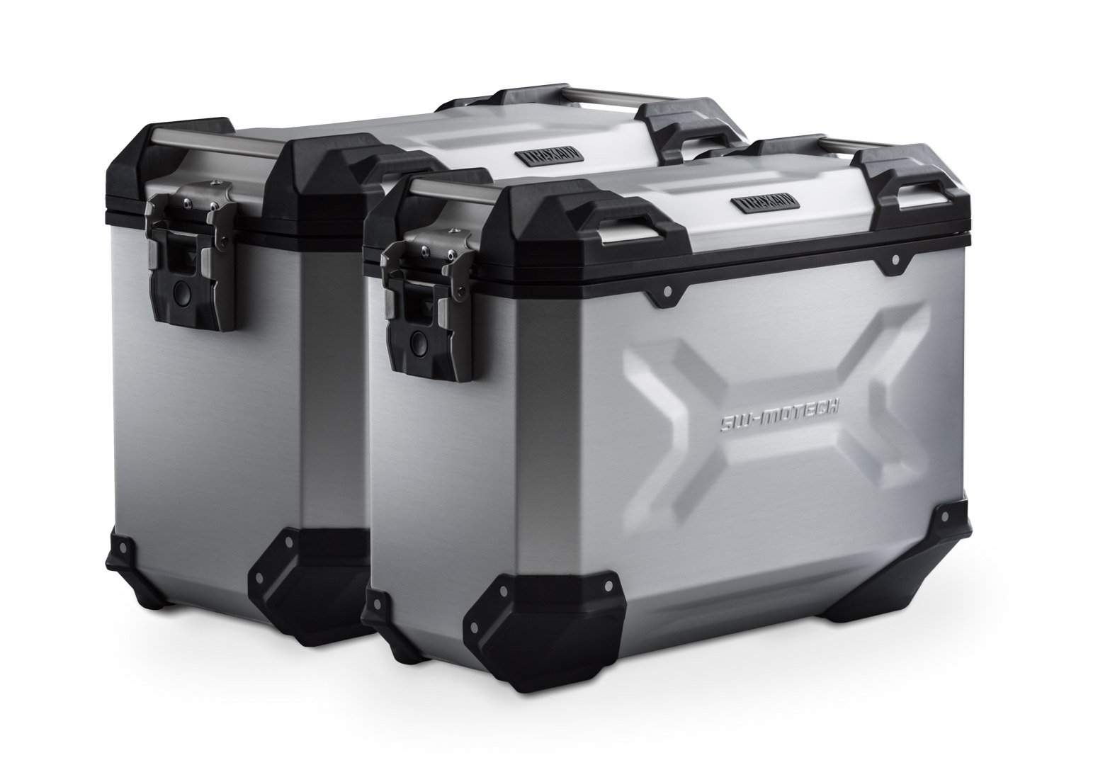SW-Motech комплект боковых кофров TRAX ADV (серебристый) 45/37 l CFMoto 800MT-X (24-), 1000MT-X (25-)